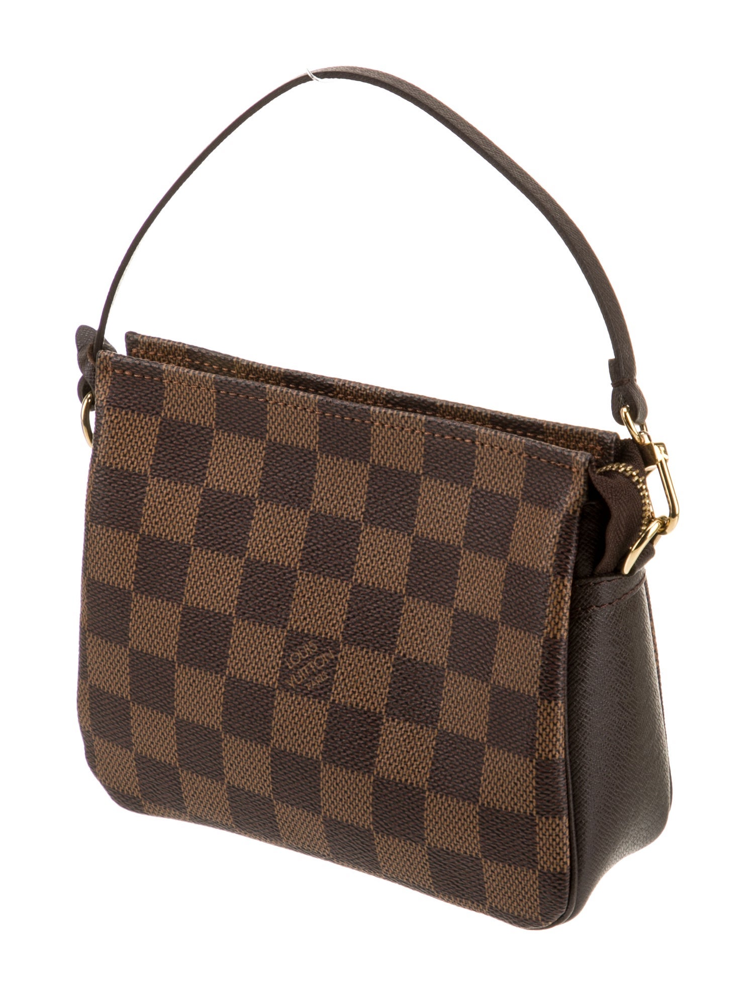 Louis Vuitton Damier Ebene Trousse Make Up Bag Vintage